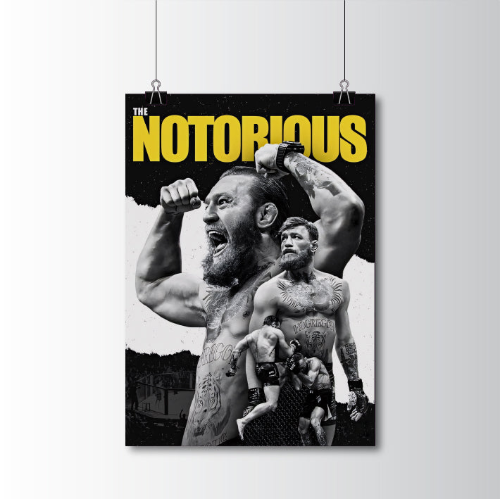 Conor McGregor UFC Fighter Poster