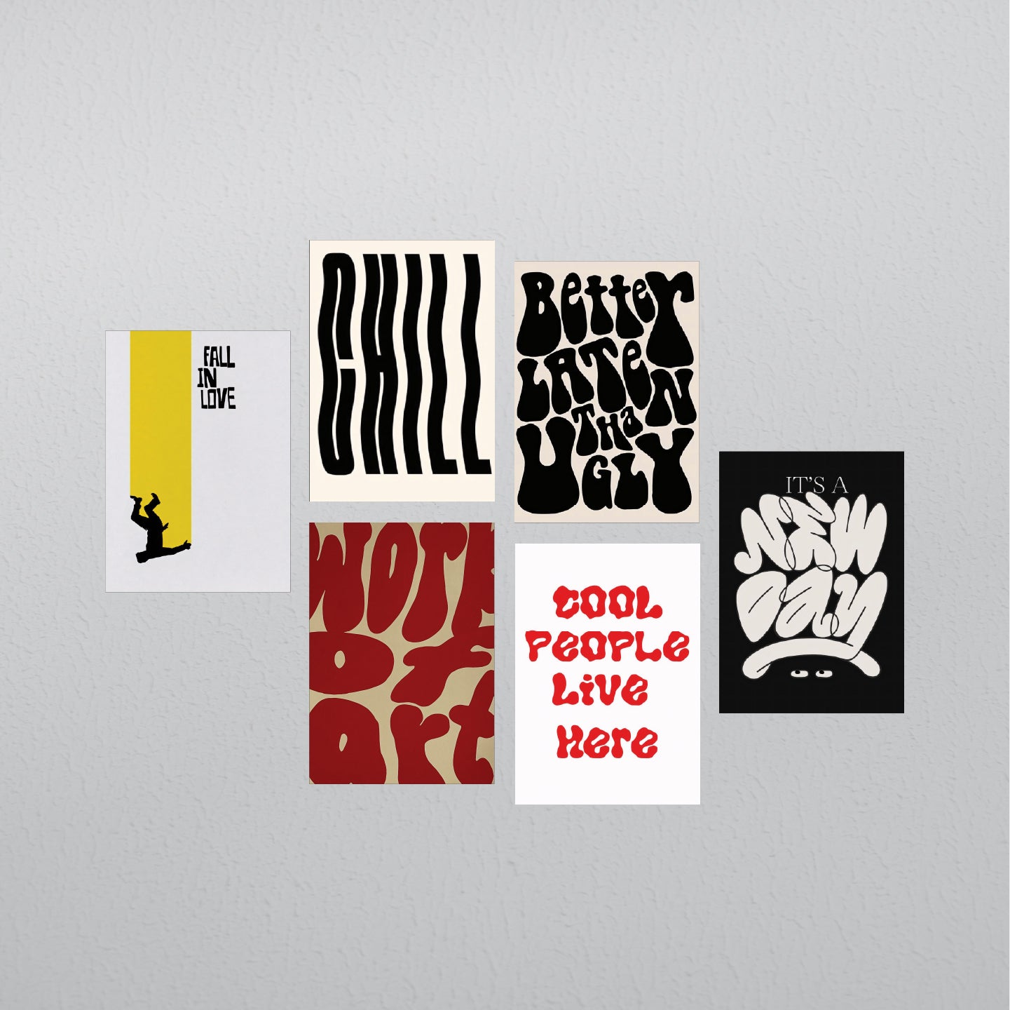 6 Set Aesthetic Posters #5