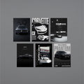 6 Set Car Posters #1