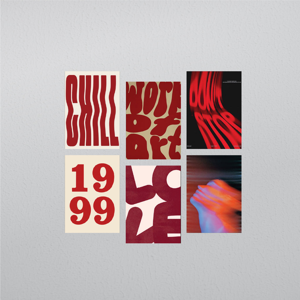 6 Set Aesthetic Posters #3