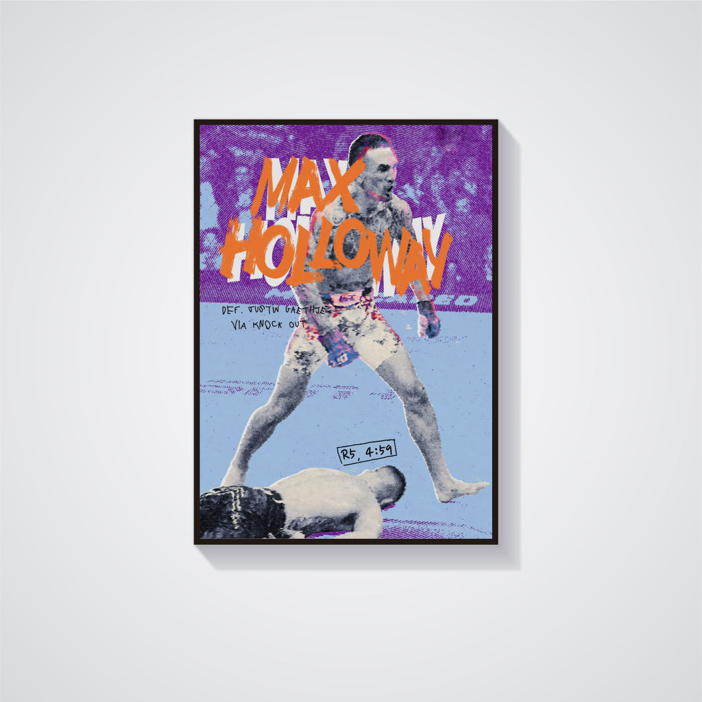Max Holloway Poster