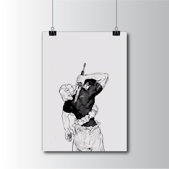 Toji Fushiguro Jujutsu Kaisen Anime Poster
