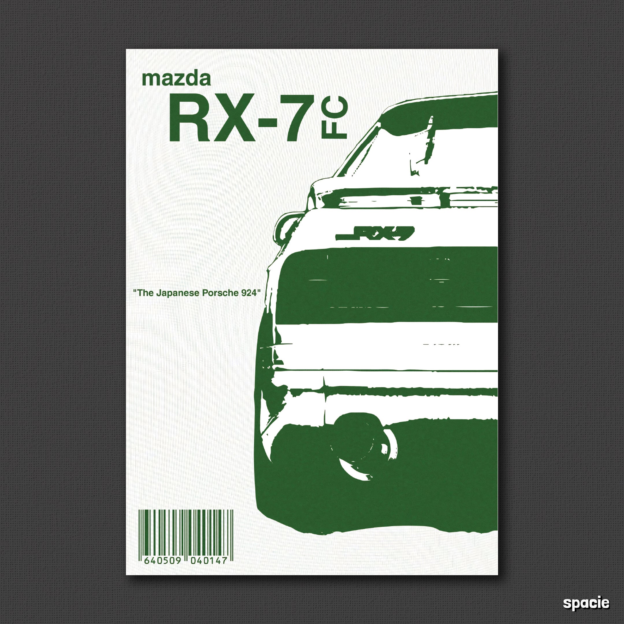 Mazda RX-7 - Car Posters Collection