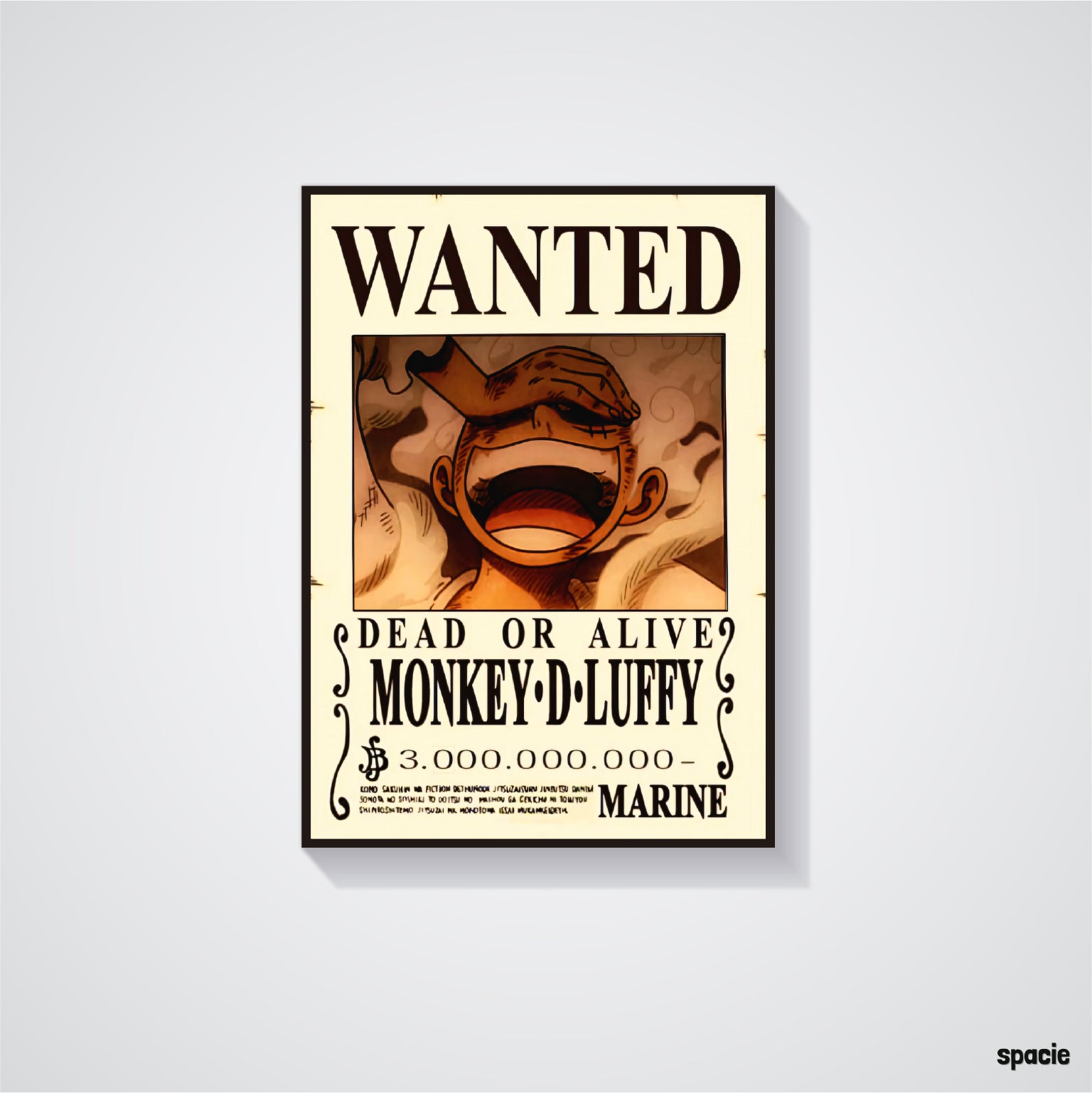 Monkey D. Luffy - One piece - Epic Anime Poster