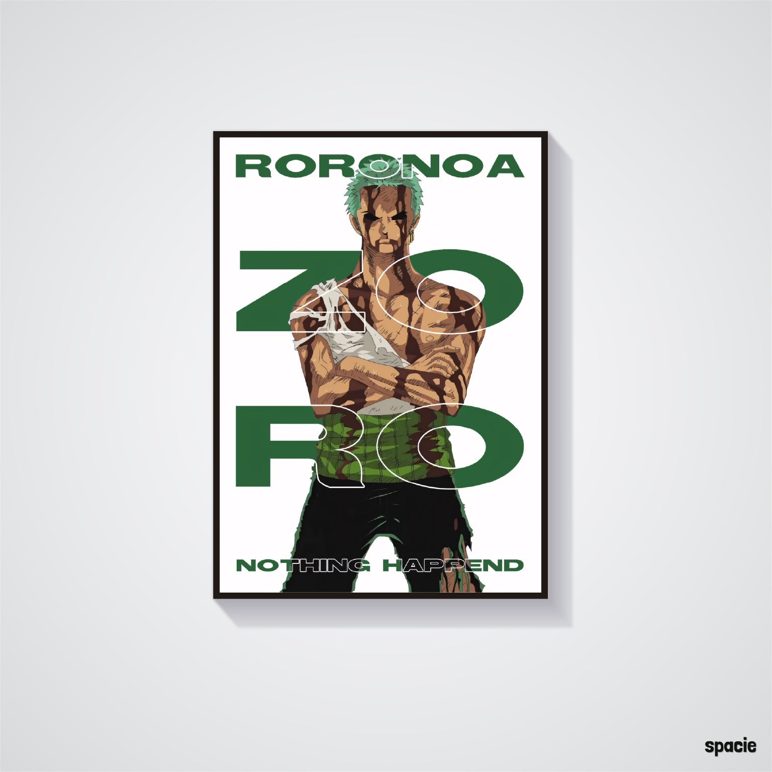Roronoa Zoro - One piece - Anime Poster