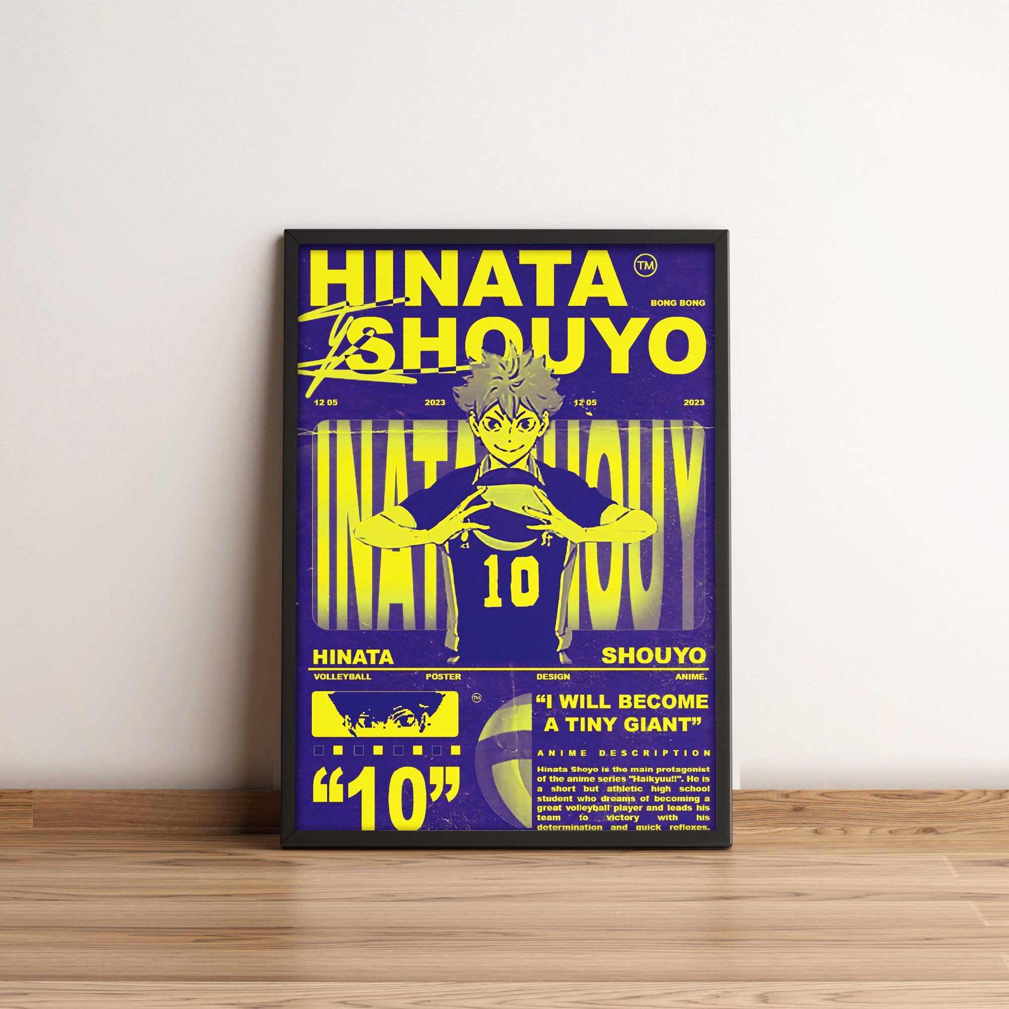 Hinata Shoyo - Anime Posters Collection