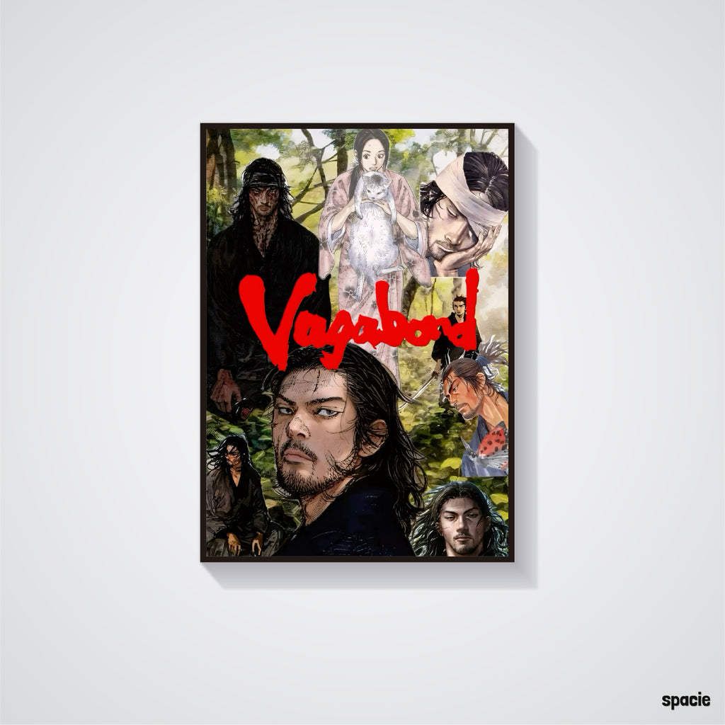 Musashi Miyamoto - Vagabond - Anime Poster