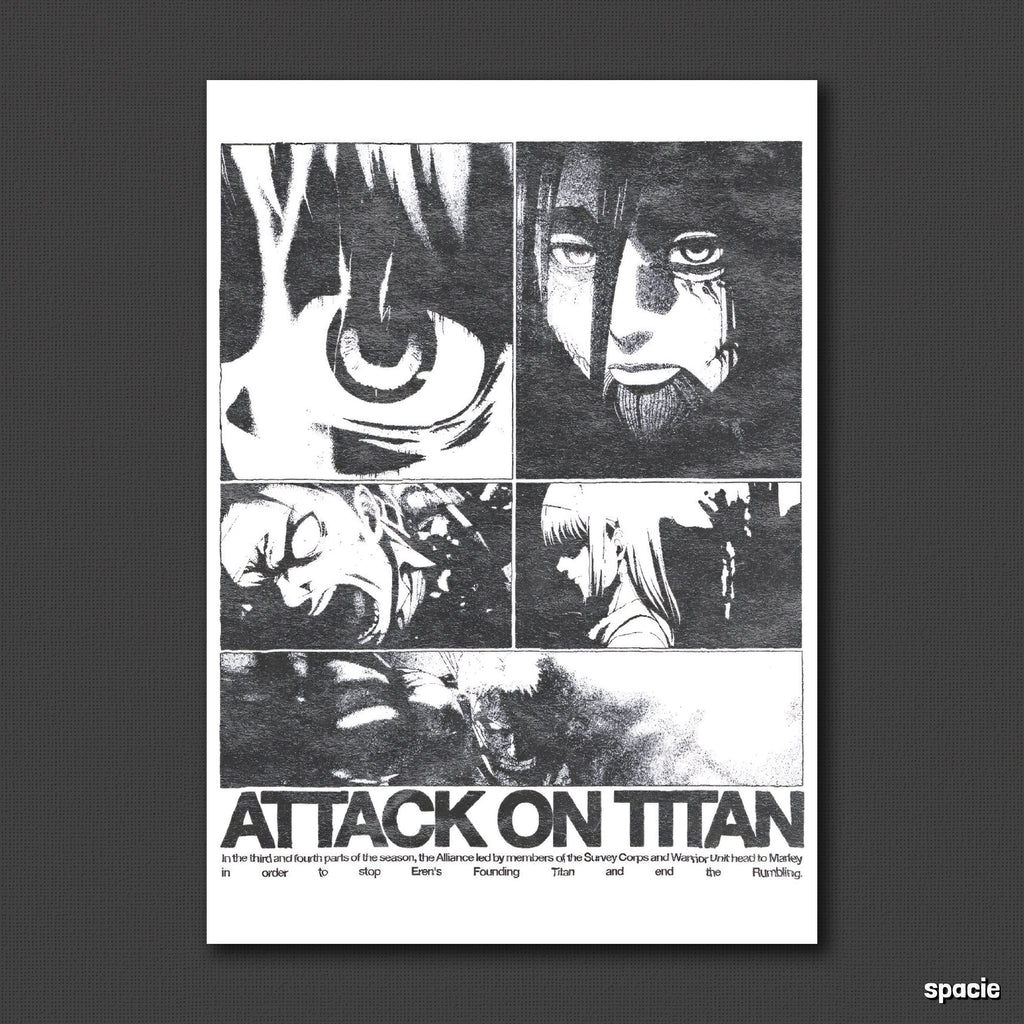 Attack On Titan - Anime Posters Collection