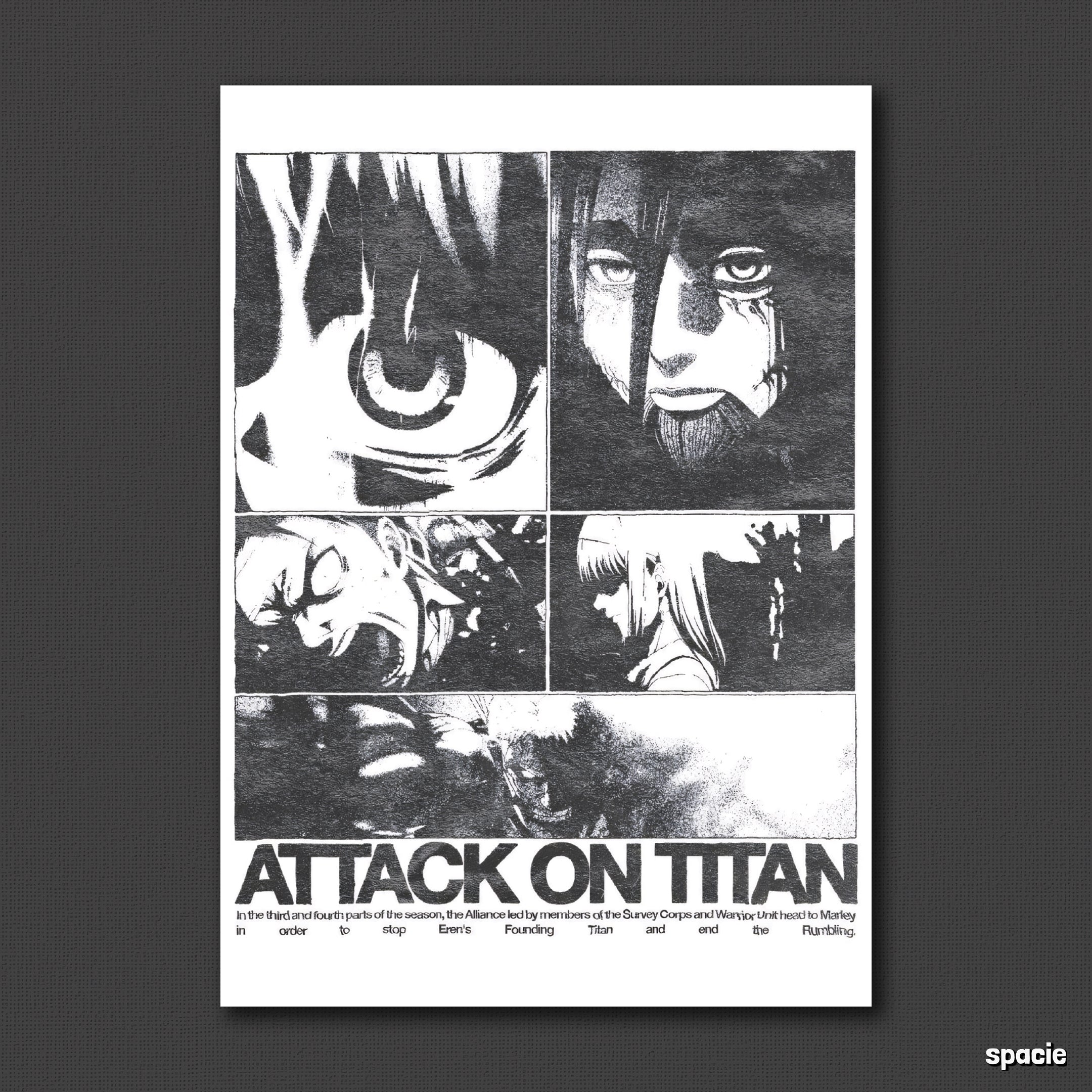 Attack On Titan - Anime Posters Collection