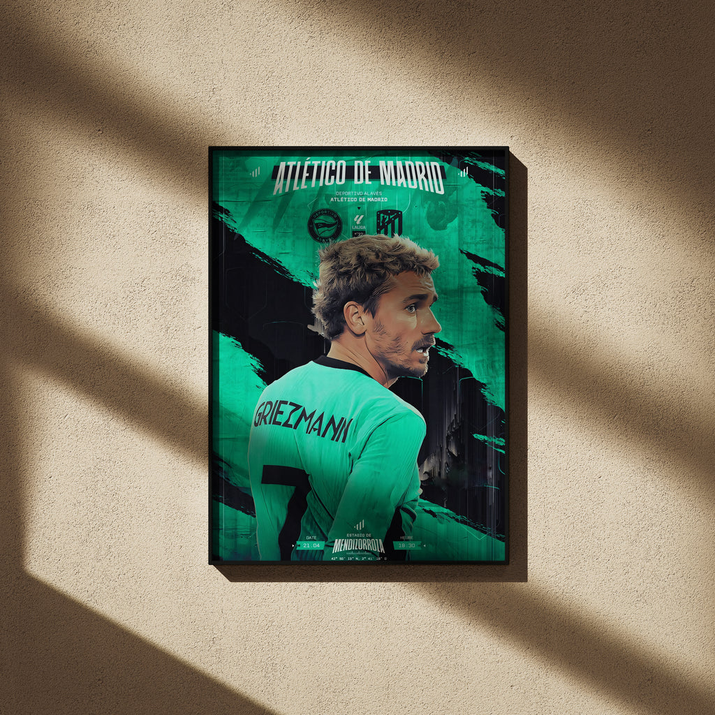 Antoine Griezmann Poster - Football Poster