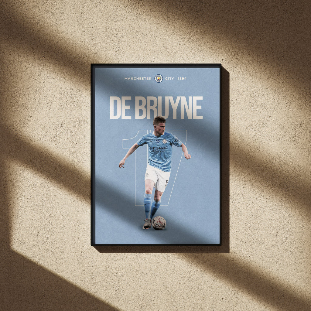 Kevin De Bruyne Poster - Football Poster