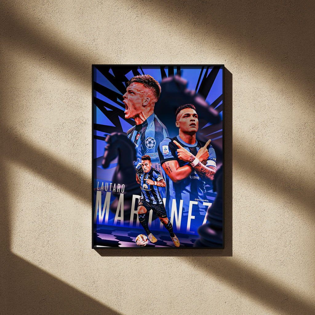 Lautaro Martinez Poster - Football Poster
