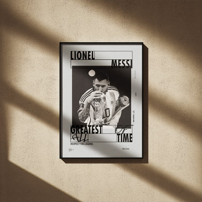 Lionel Messi Poster - Football Poster