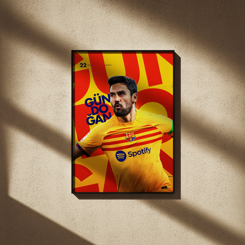 Ilkay Gundogan Poster - Football Poster