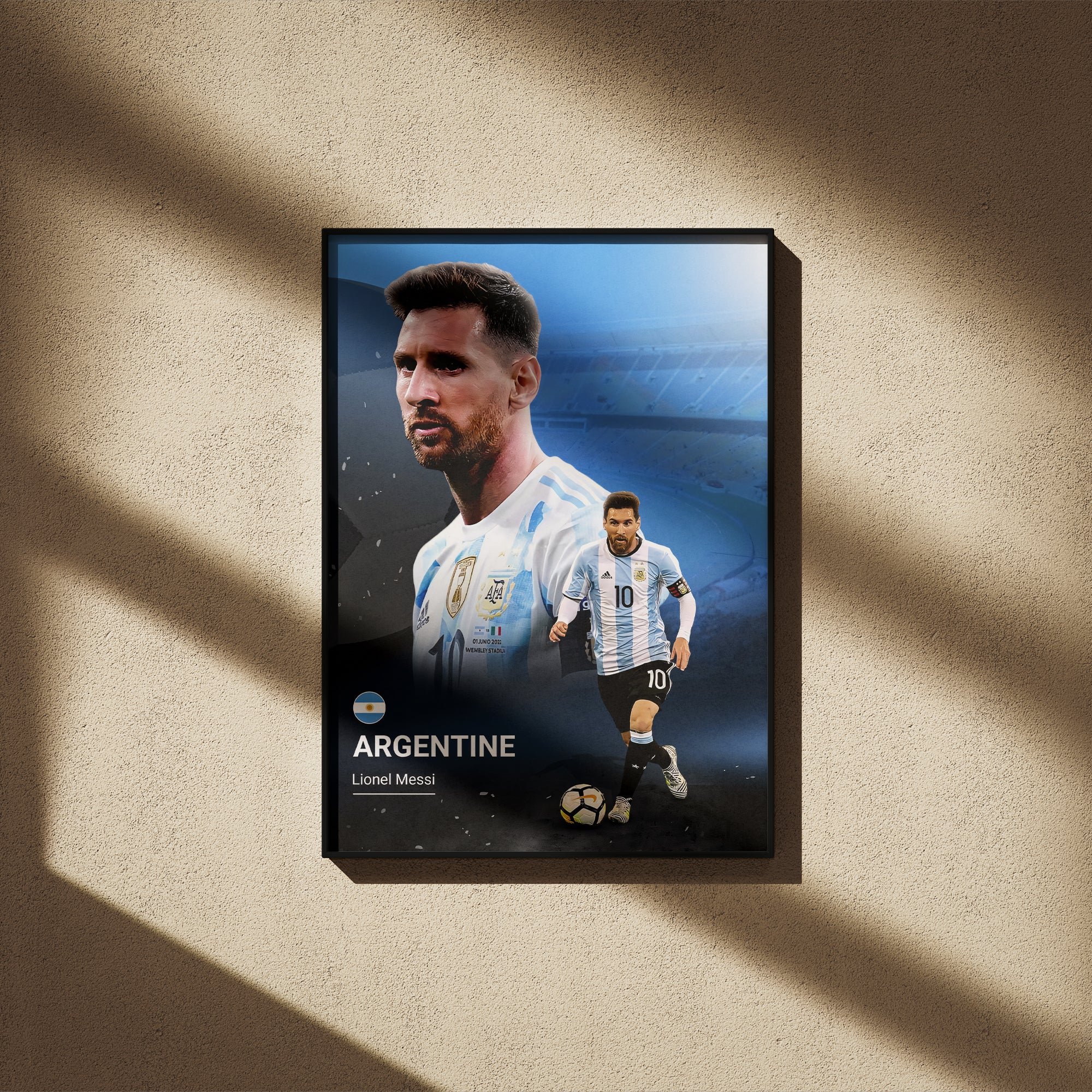 Lionel Messi Poster - Football Poster