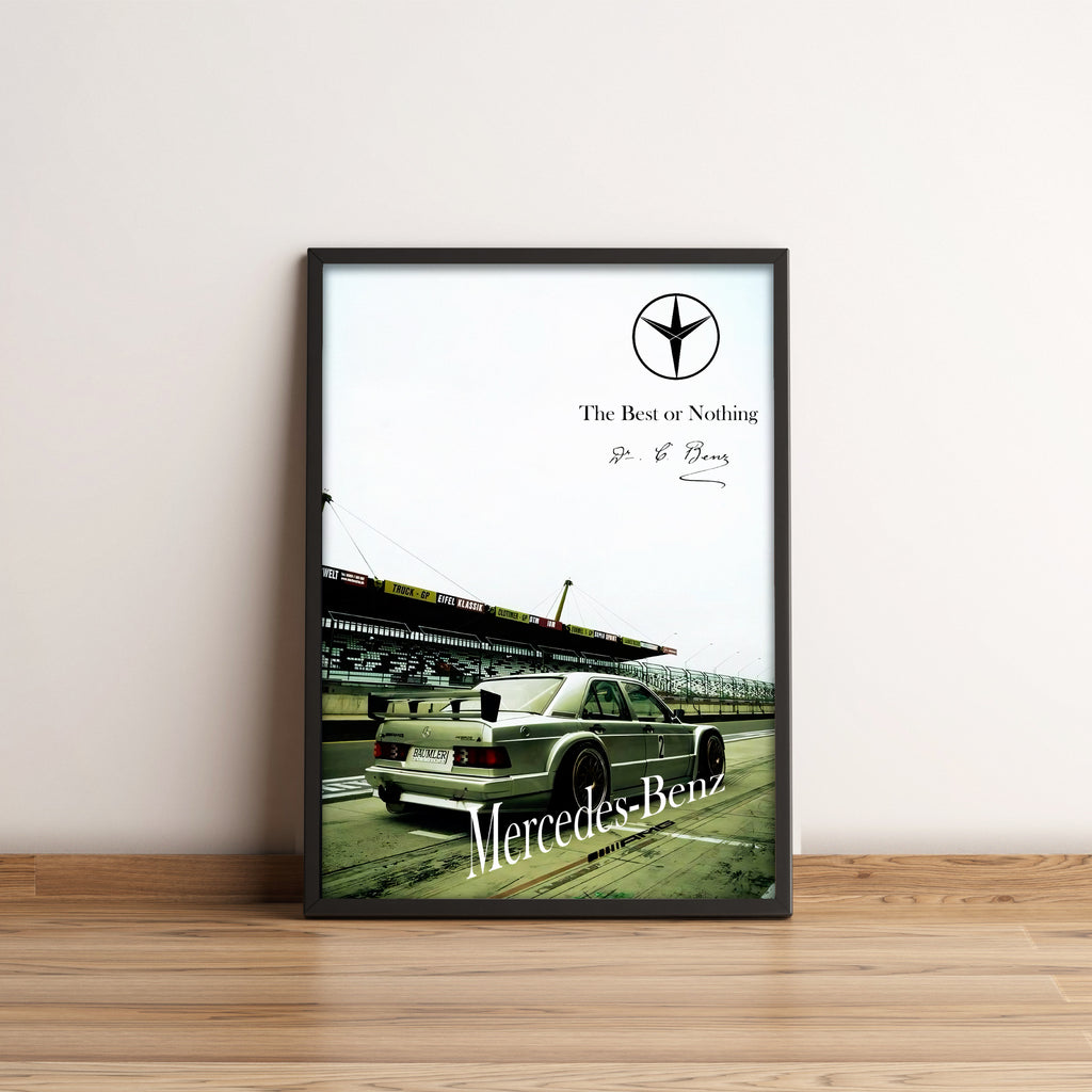 Mercedez Benz - Classic Car Poster