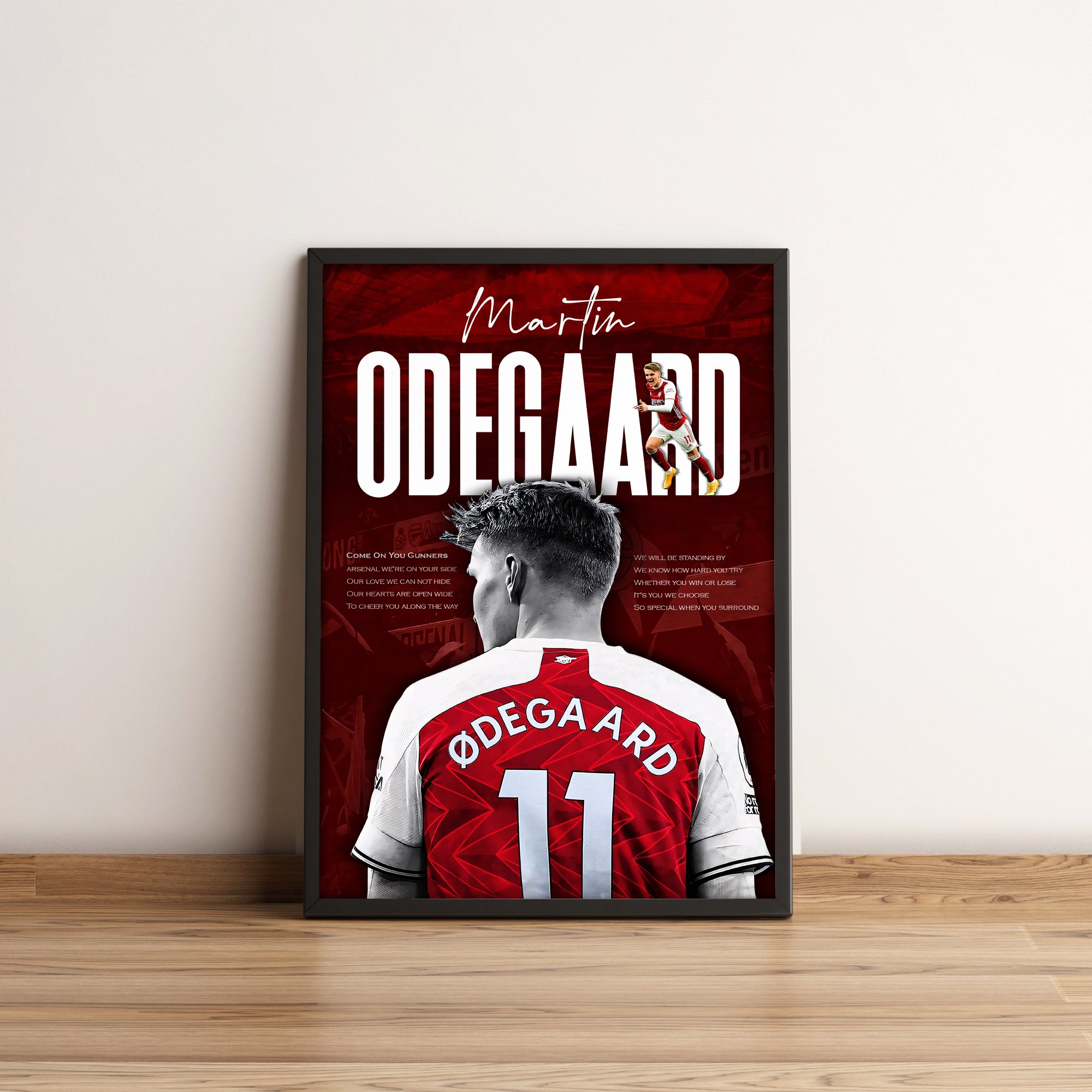 Martin Odegaard Poster - Football Poster