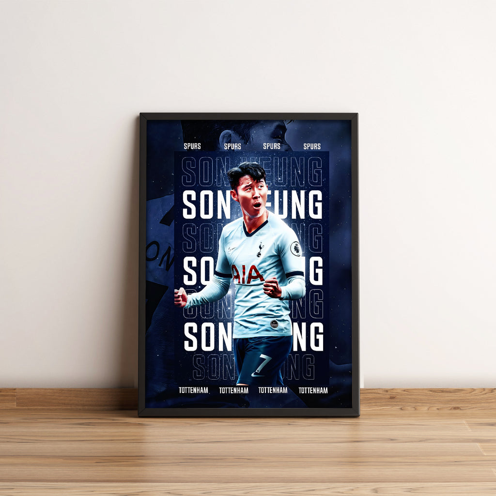 Son Heung-min Poster - Football Poster