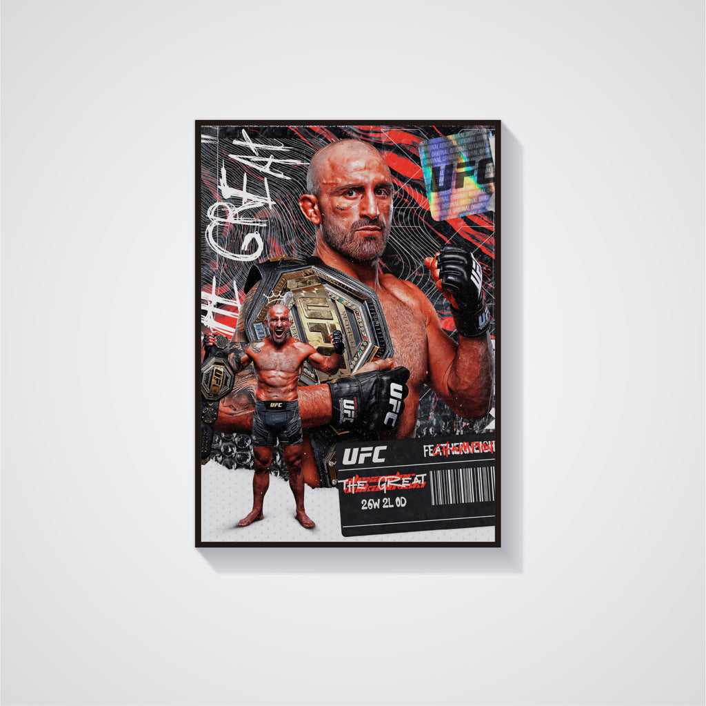 Alex Volkanovski Poster