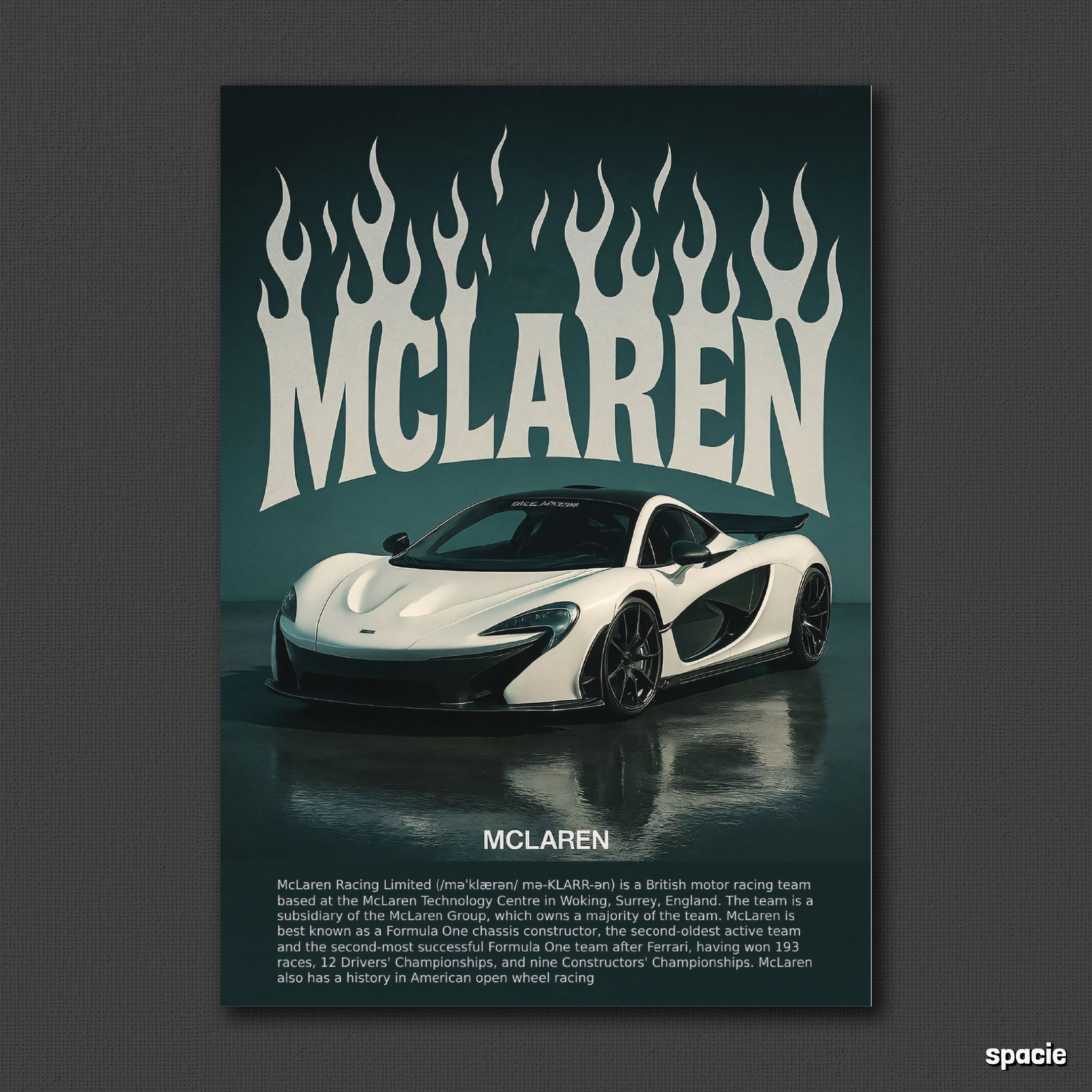 McLaren P1 - Car Posters Collection