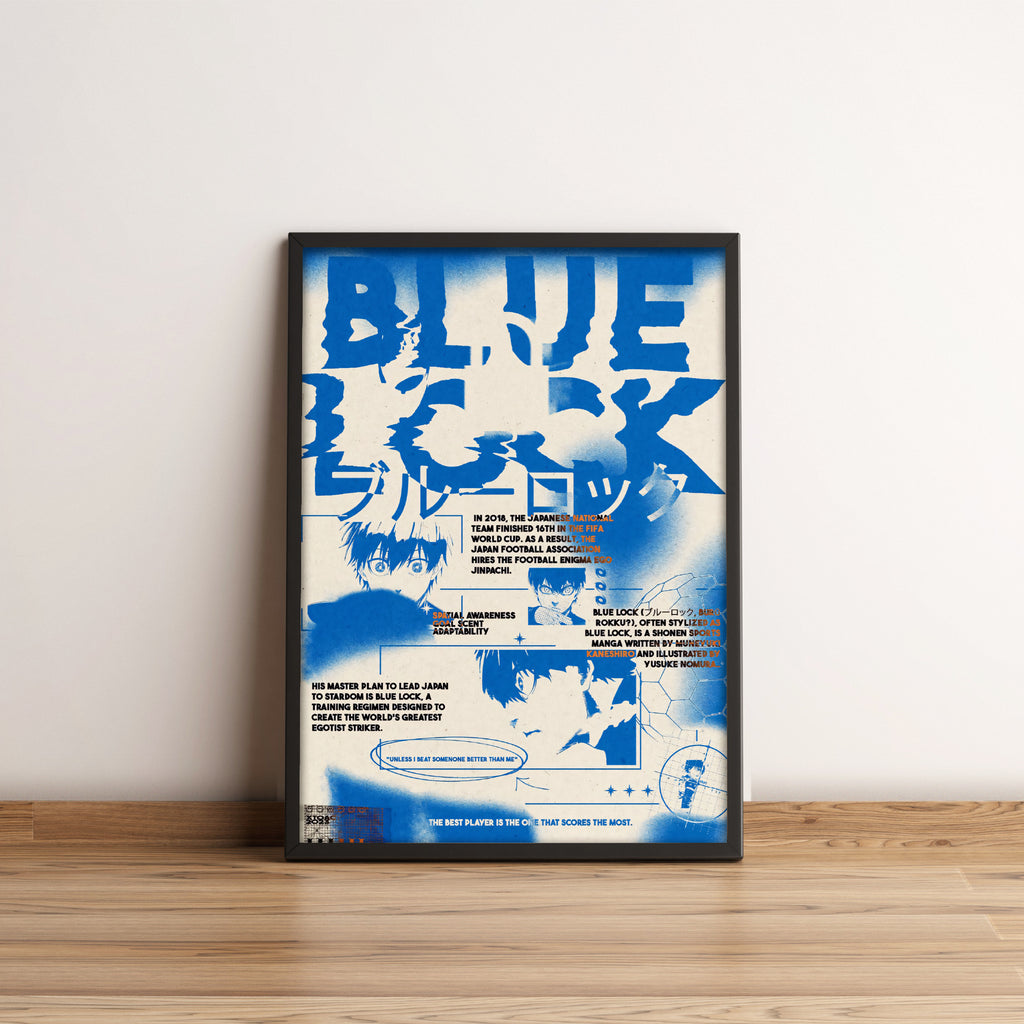 Isagi yoichi - Blue Lock - Anime Posters Collection