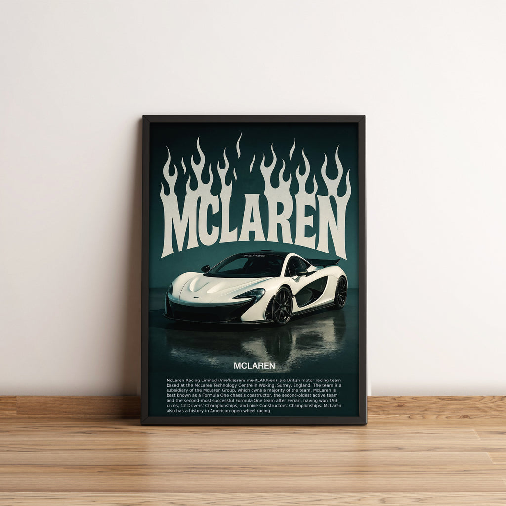 McLaren P1 - Car Posters Collection