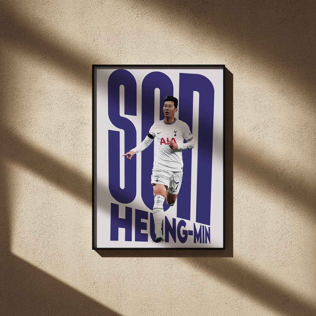 Son Heung-min Poster - Football Poster
