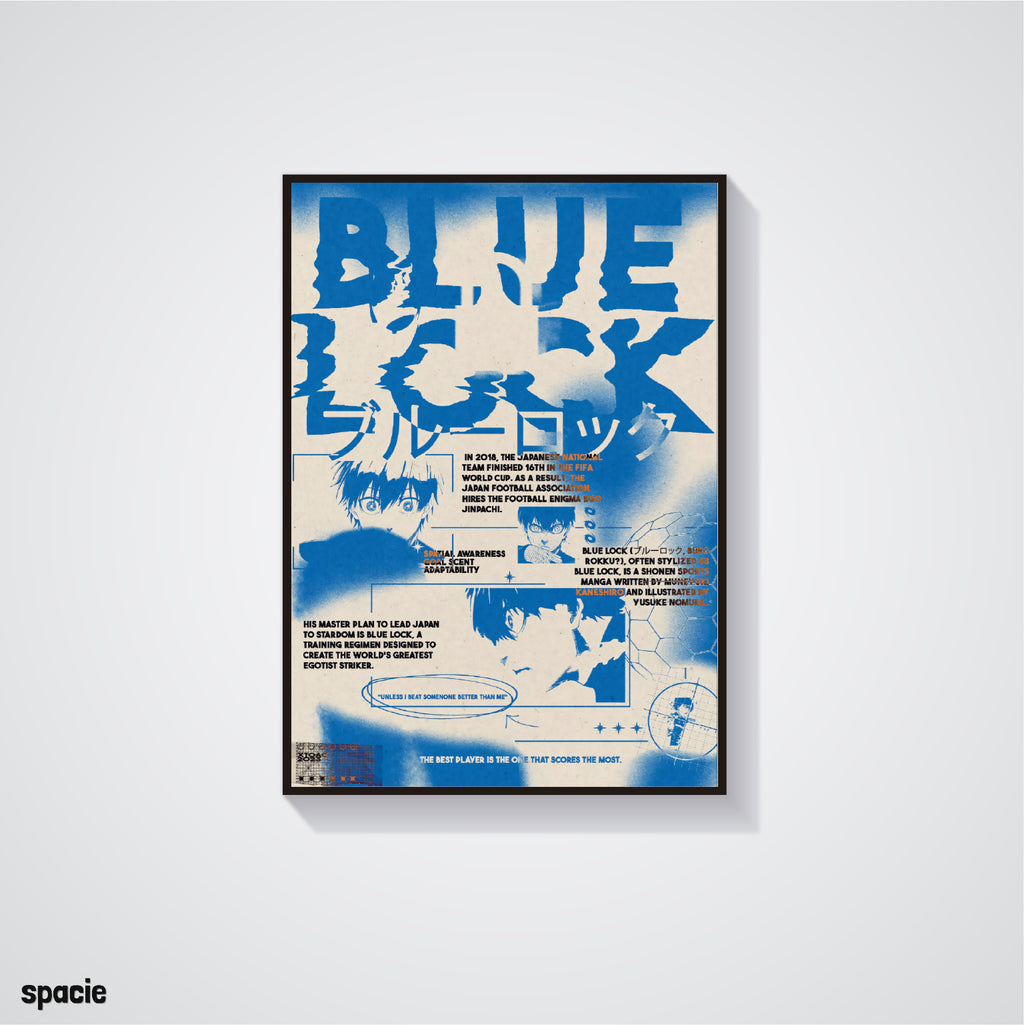Isagi yoichi - Blue Lock - Anime Posters Collection