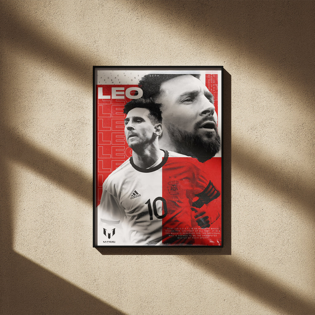 Lionel Messi Poster - Football Poster