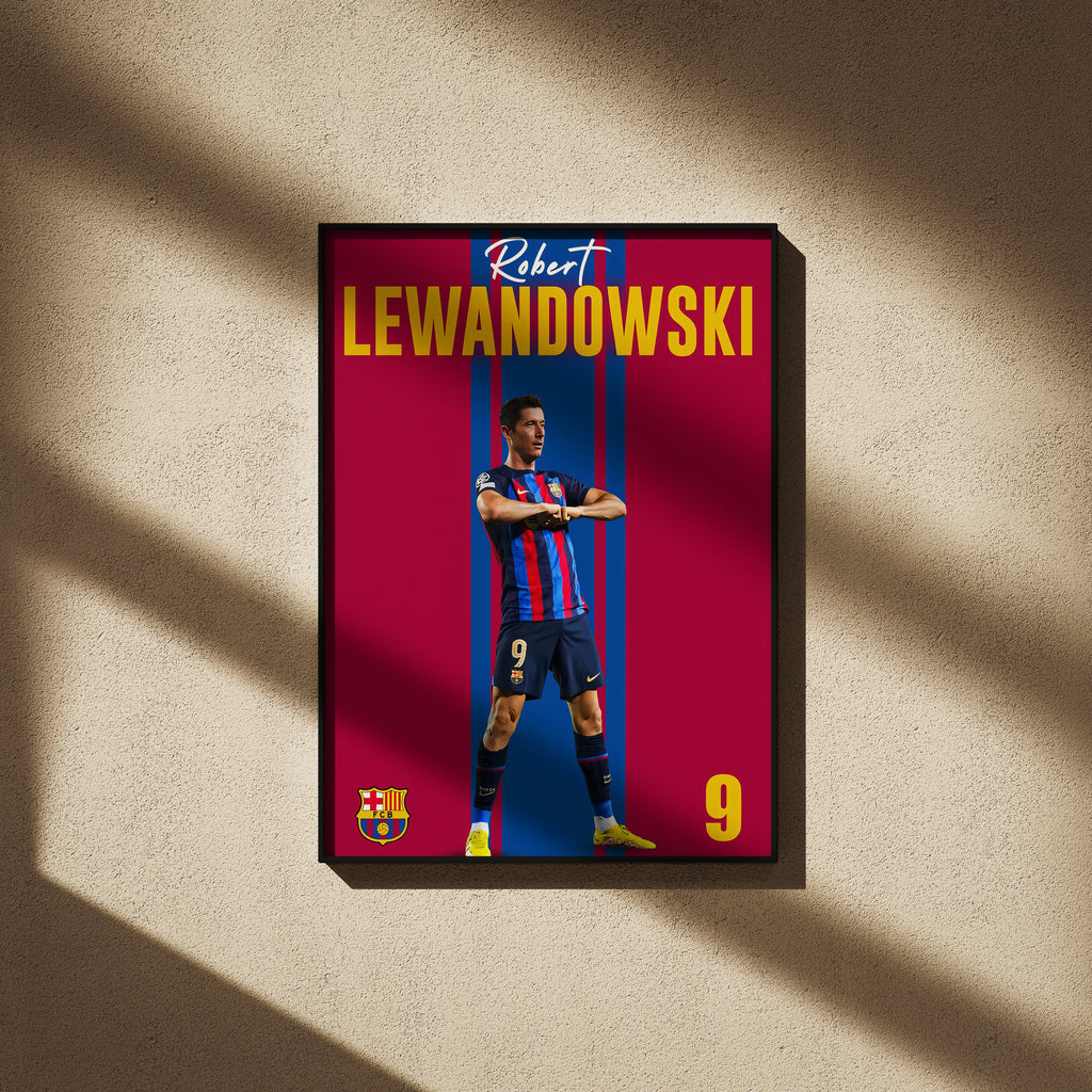 Robert Lewandowski Poster - Football Poster