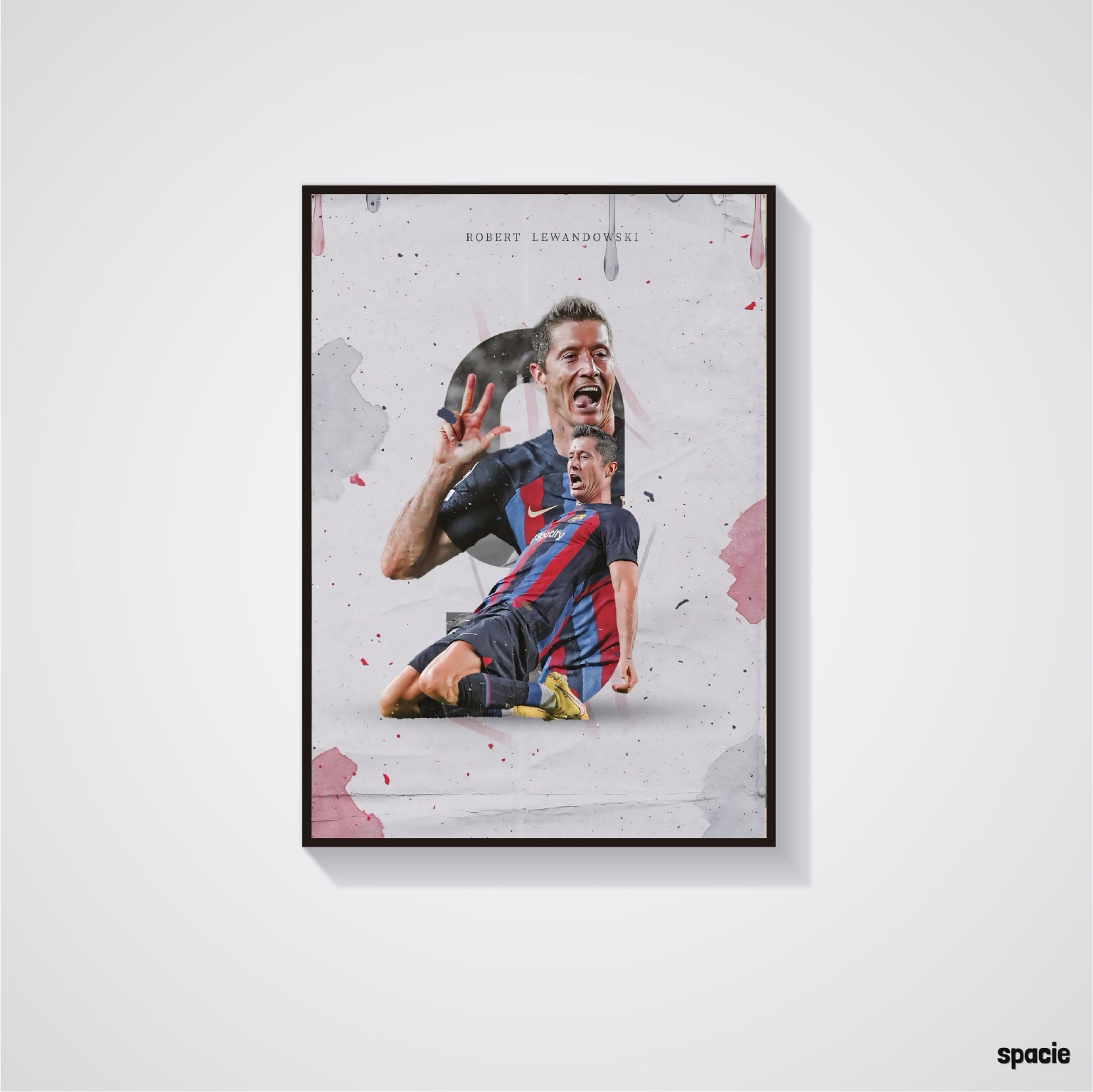 Robert Lewandowski Poster - Football Poster
