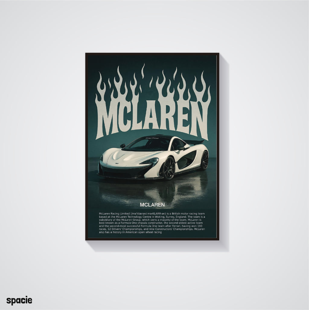 McLaren P1 - Car Posters Collection