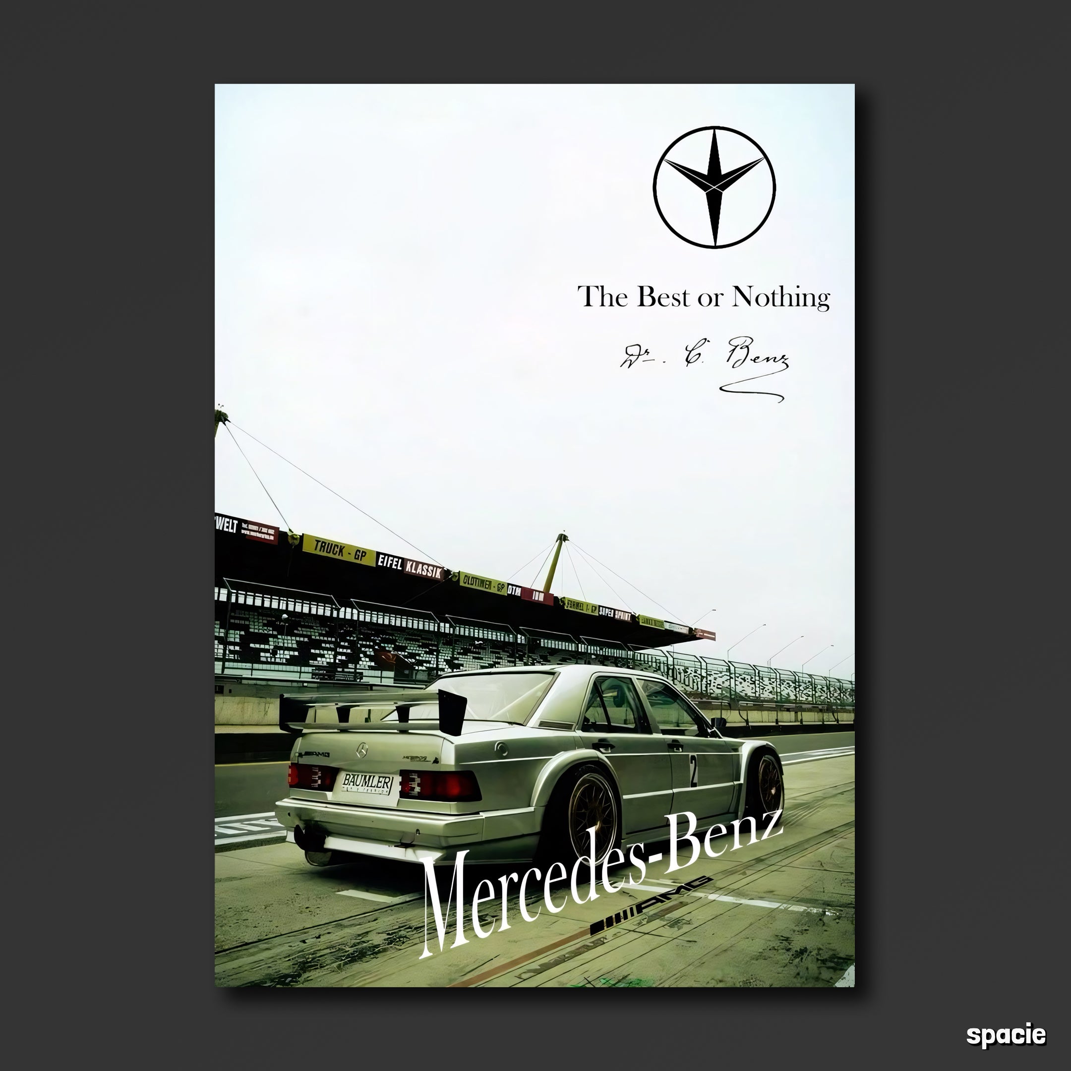 Mercedez Benz - Classic Car Poster