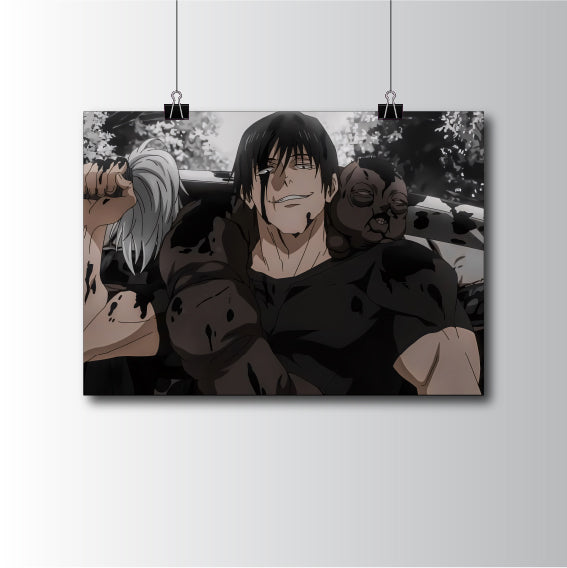 Toji Fushiguro Jujutsu Kaisen Anime Poster