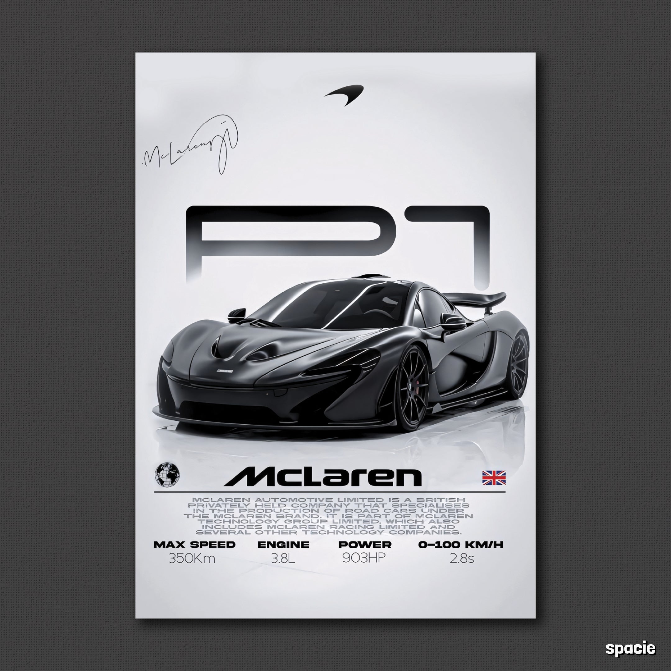 12 Set Car Posters #1
