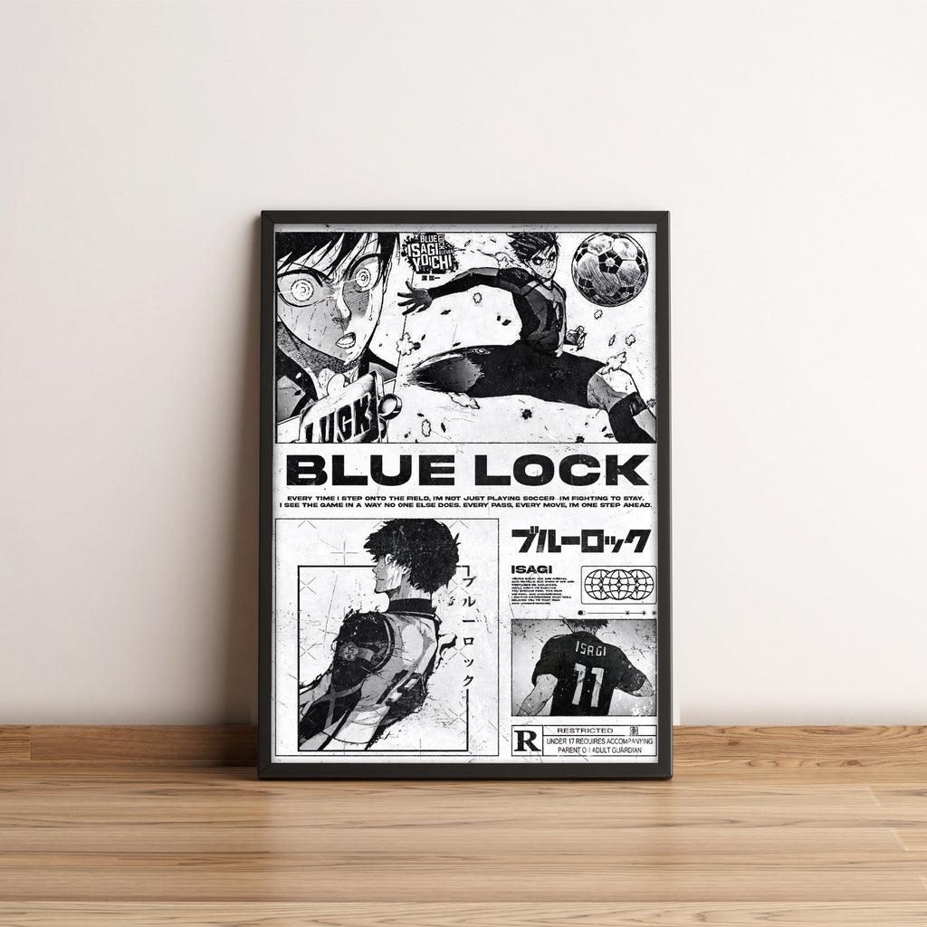 Isagi yoichi - Blue Lock - Anime Posters Collection