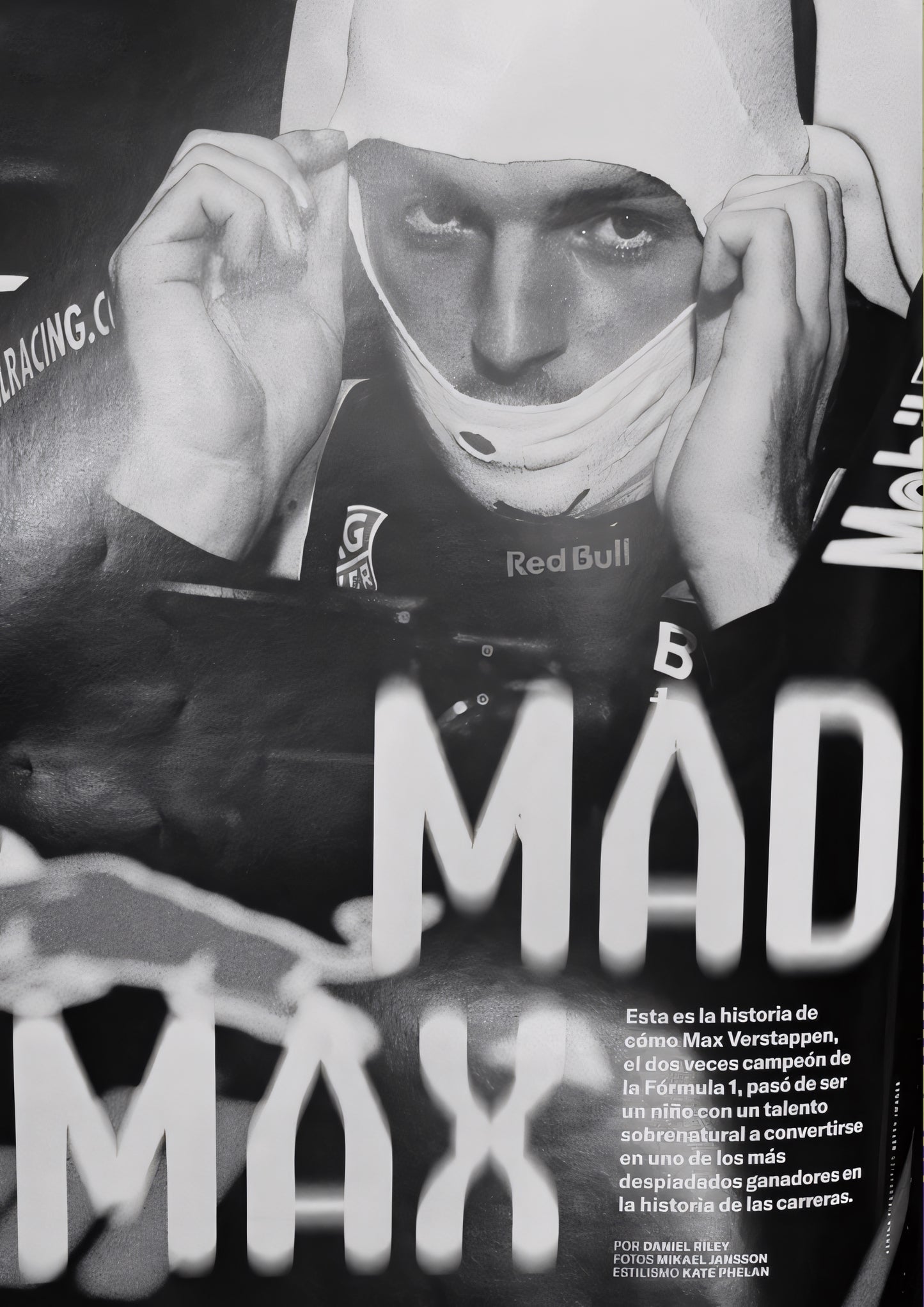 Mad Max - Max Verstappen F1 Poster 03