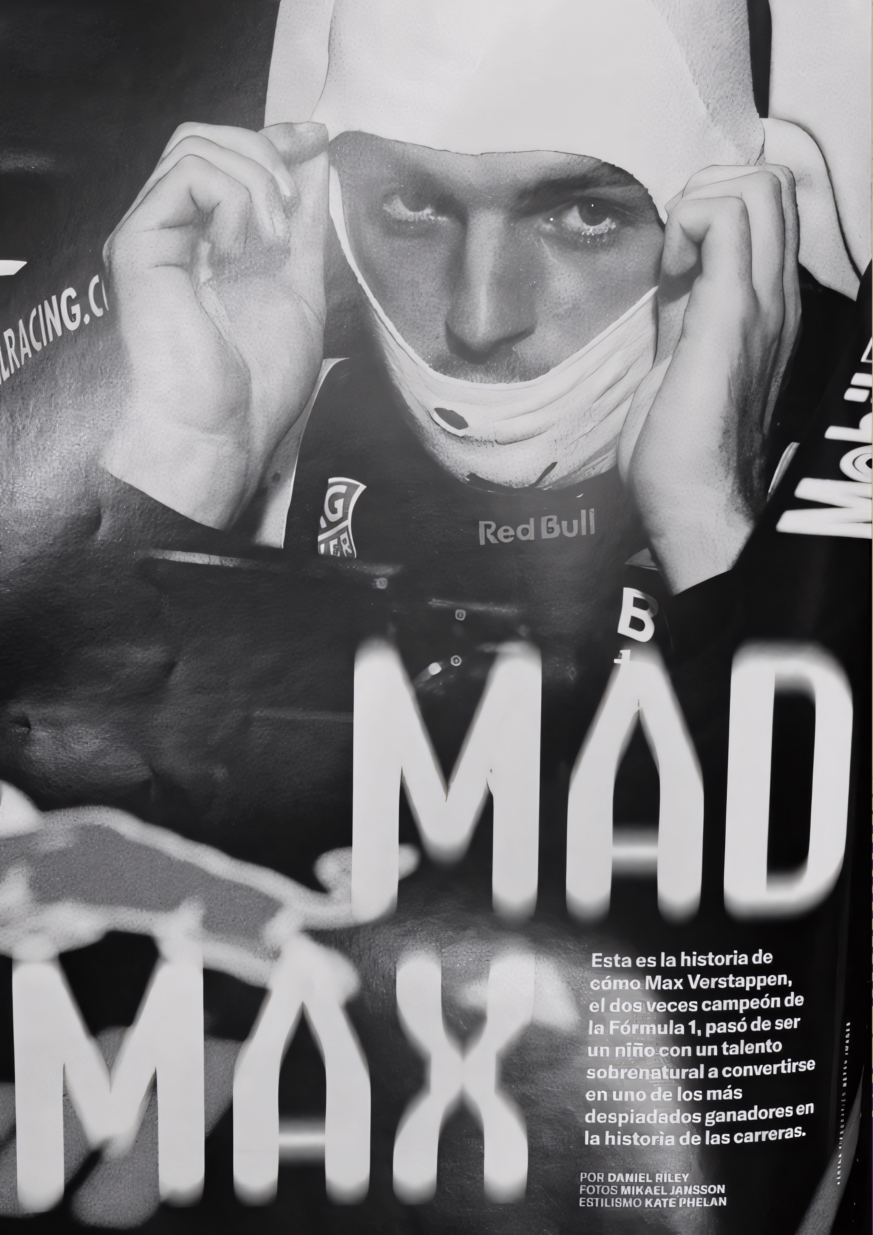 Mad Max - Max Verstappen F1 Poster 03