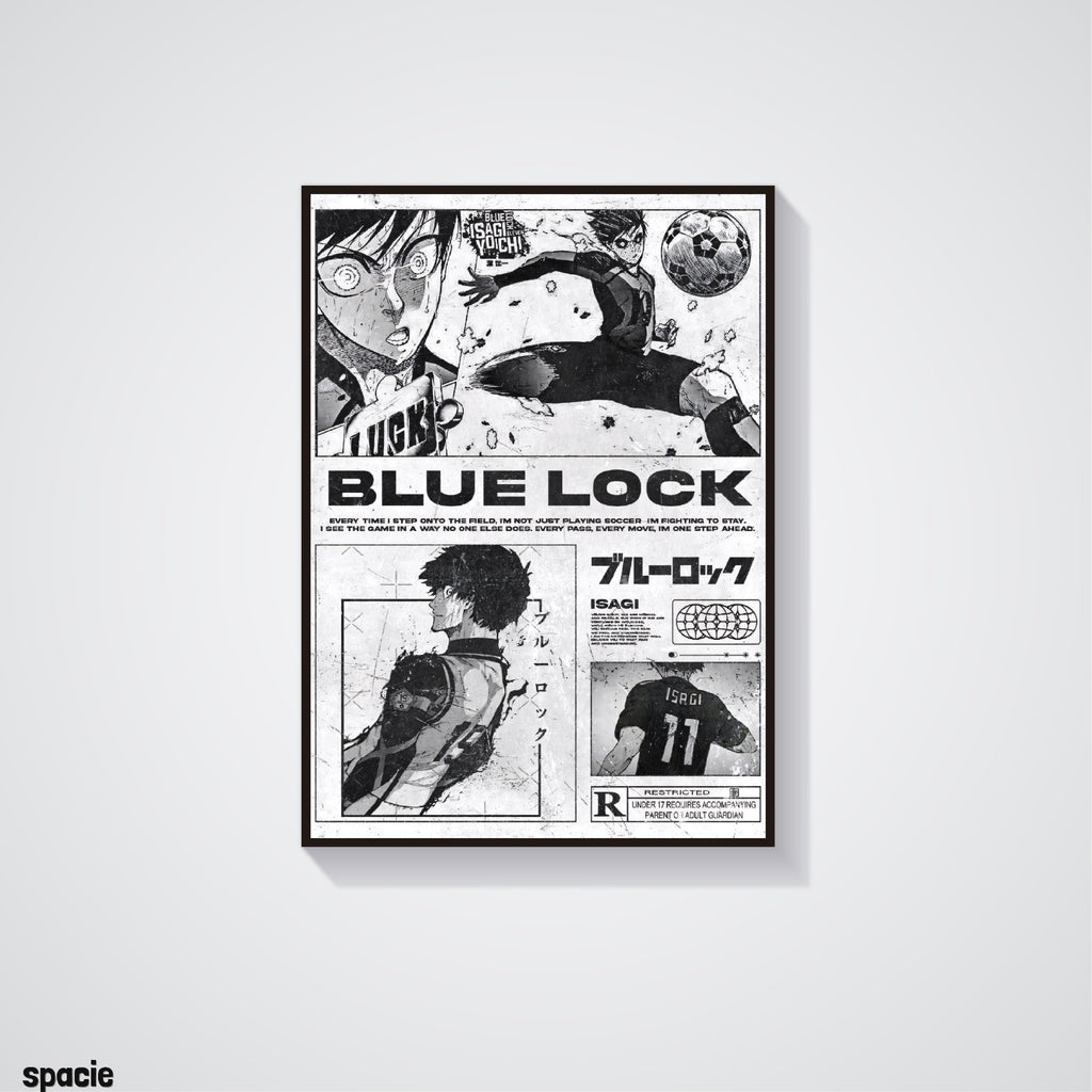 Isagi yoichi - Blue Lock - Anime Posters Collection