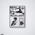 Isagi yoichi - Blue Lock - Anime Posters Collection