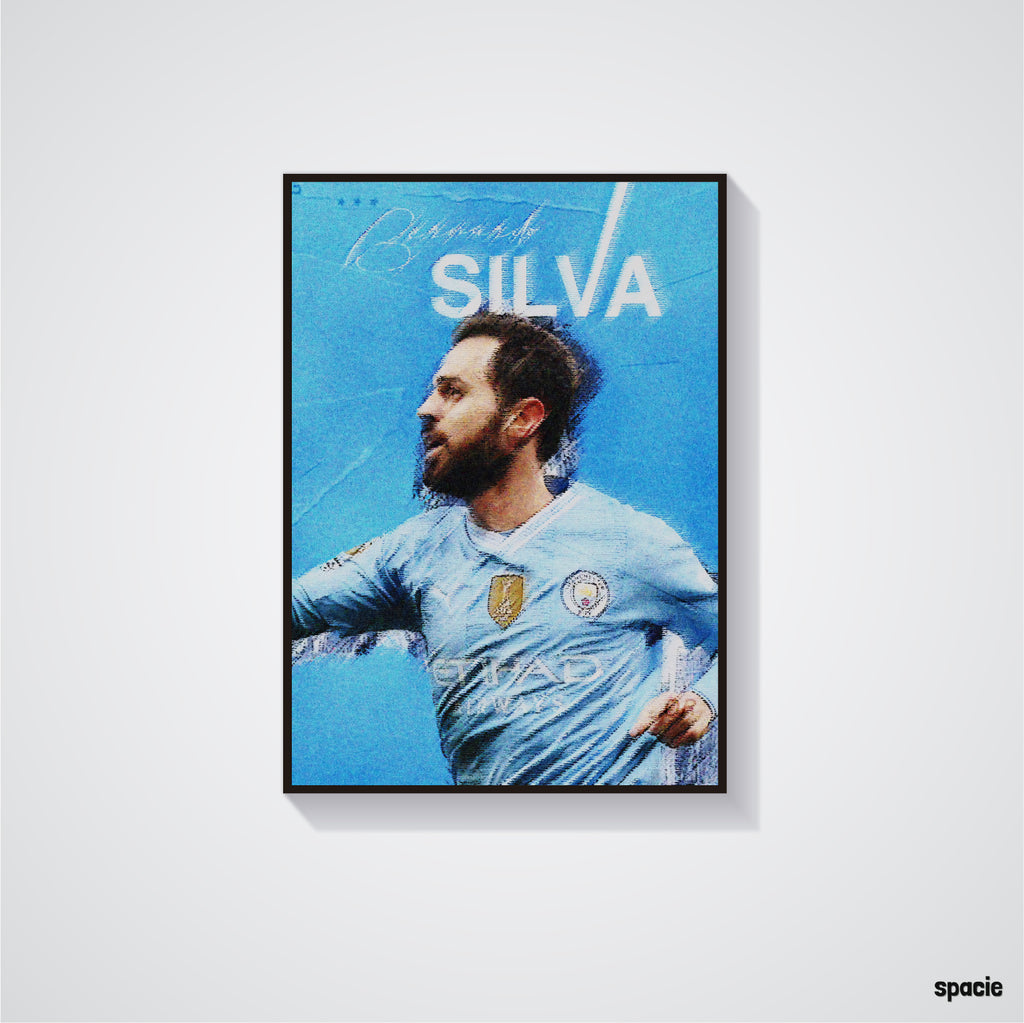 Bernardo Silva Poster - Football Poster