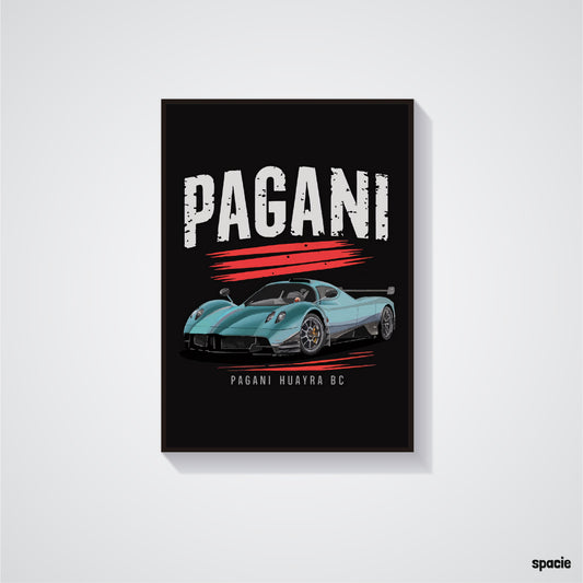 Pagani Huayra - Supercar Poster