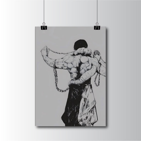 Toji Fushiguro Jujutsu Kaisen Anime Poster