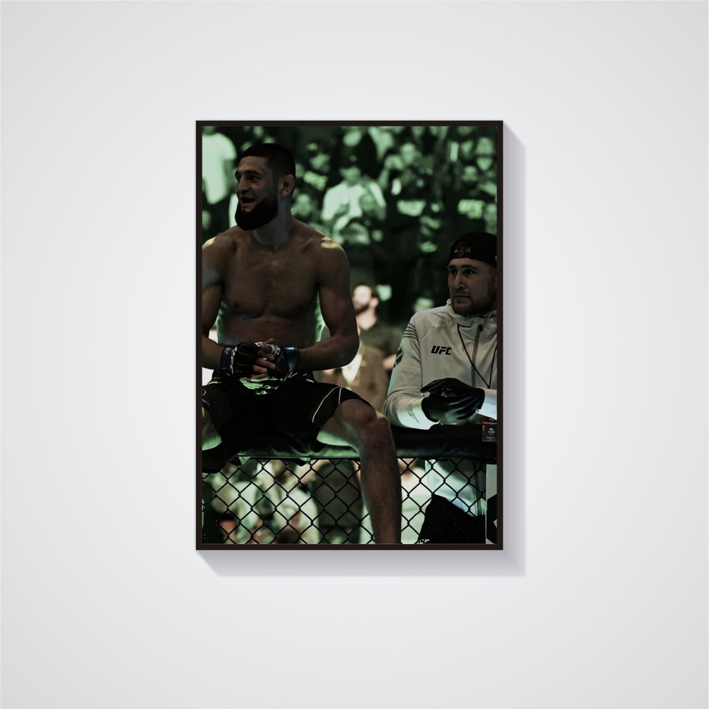Khamzat Chimaev Poster