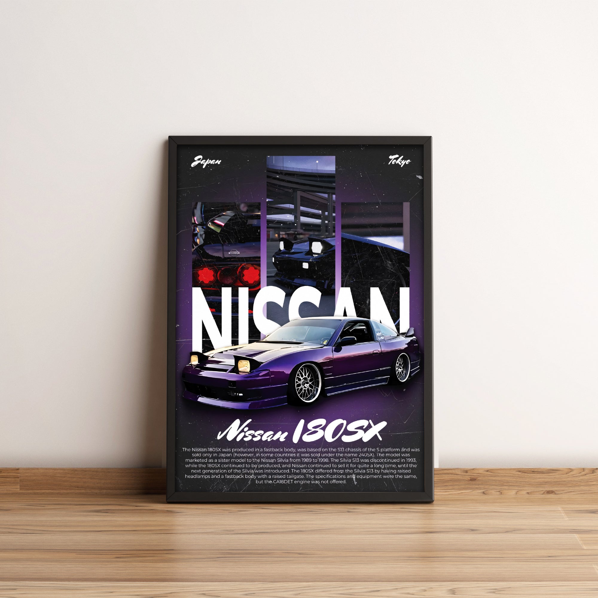 Nissan 180sx - Car Posters Collection