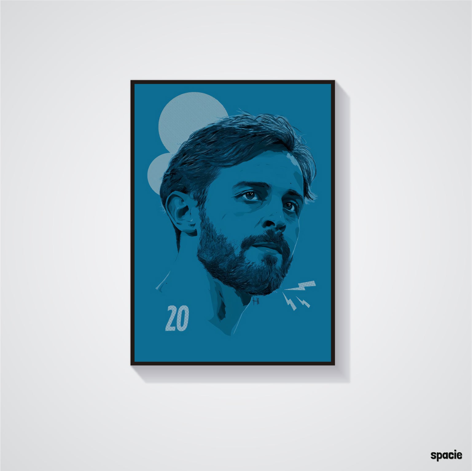 Bernardo Silva Poster - Football Poster