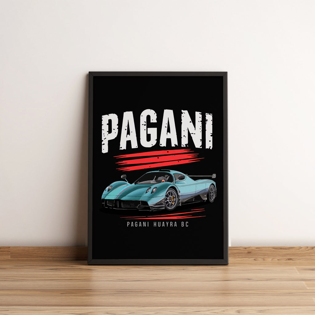 Pagani Huayra - Supercar Poster