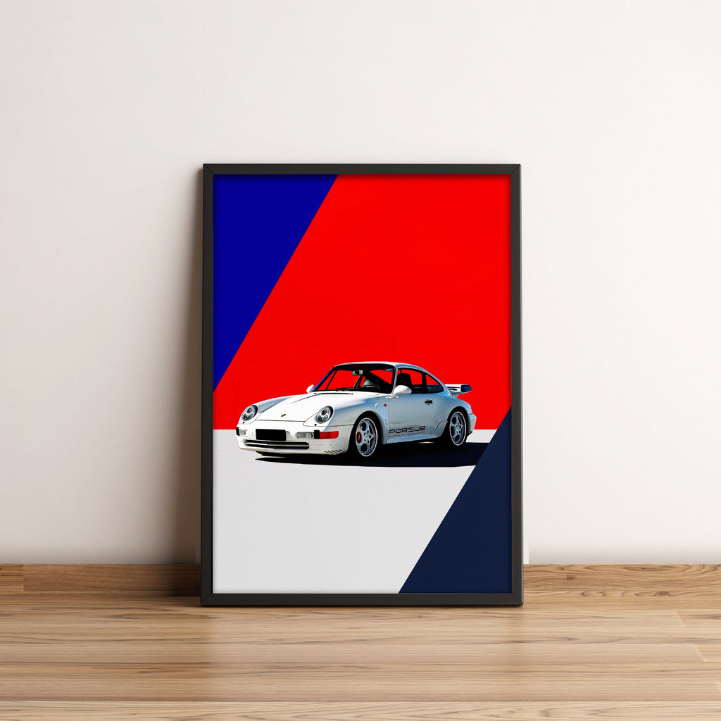 Porsche 911 (1969) - Classic Car Poster