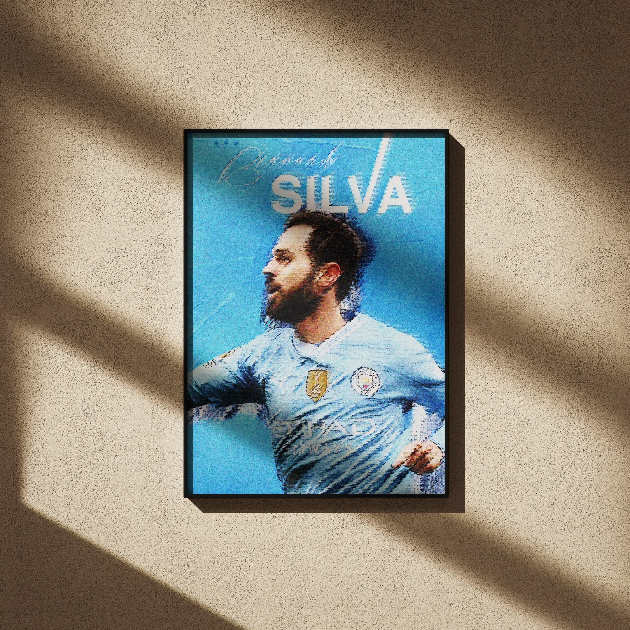 Bernardo Silva Poster - Football Poster