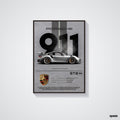 Porsche 911 GT2 rs - Supercar Poster